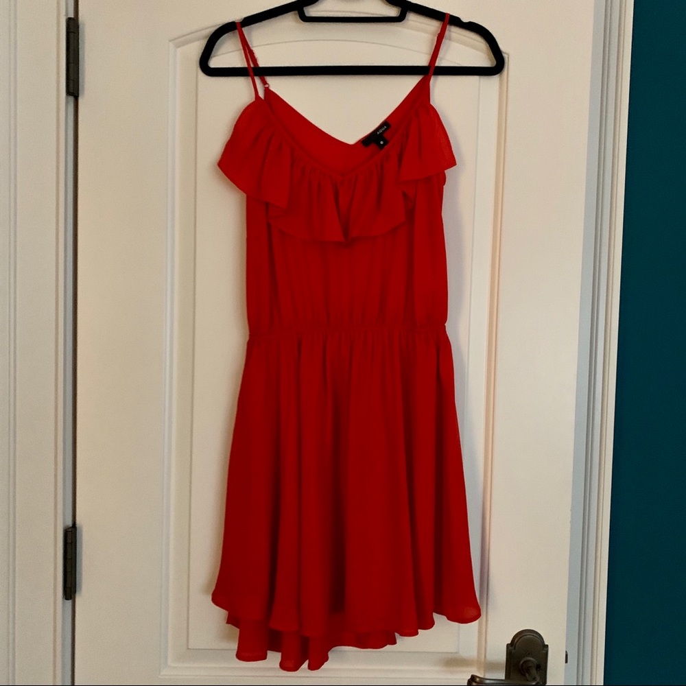Red dress